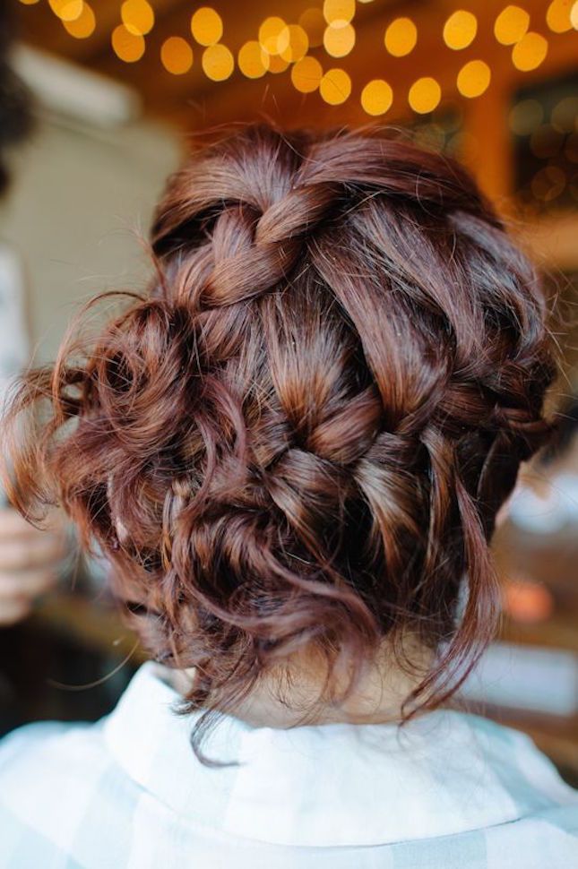 Easy Braided Updo