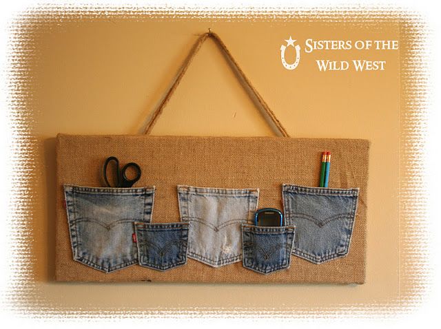 Denim Pocket Organizer