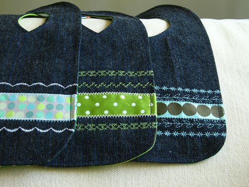 Denim Bibs