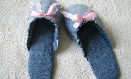 Jeans Slippers