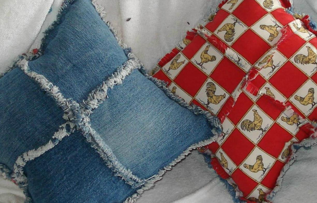 Denim Pillows
