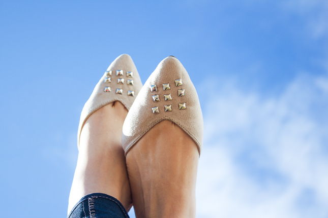 Studded Flats