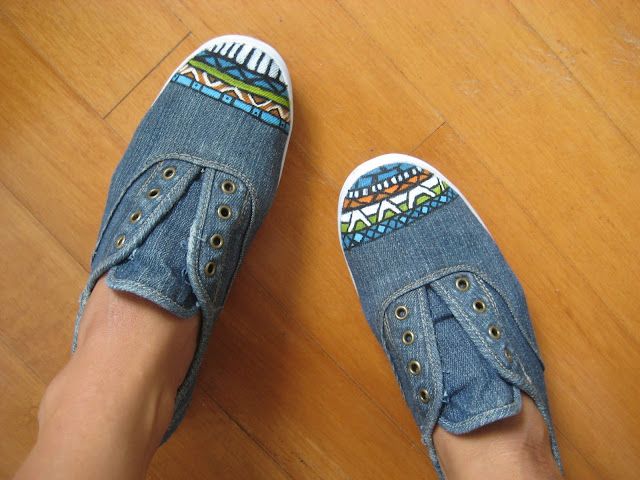 Aztec Inspired Shoes