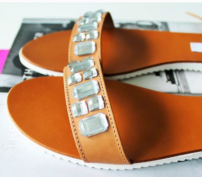 Crystal Embellished Sandals