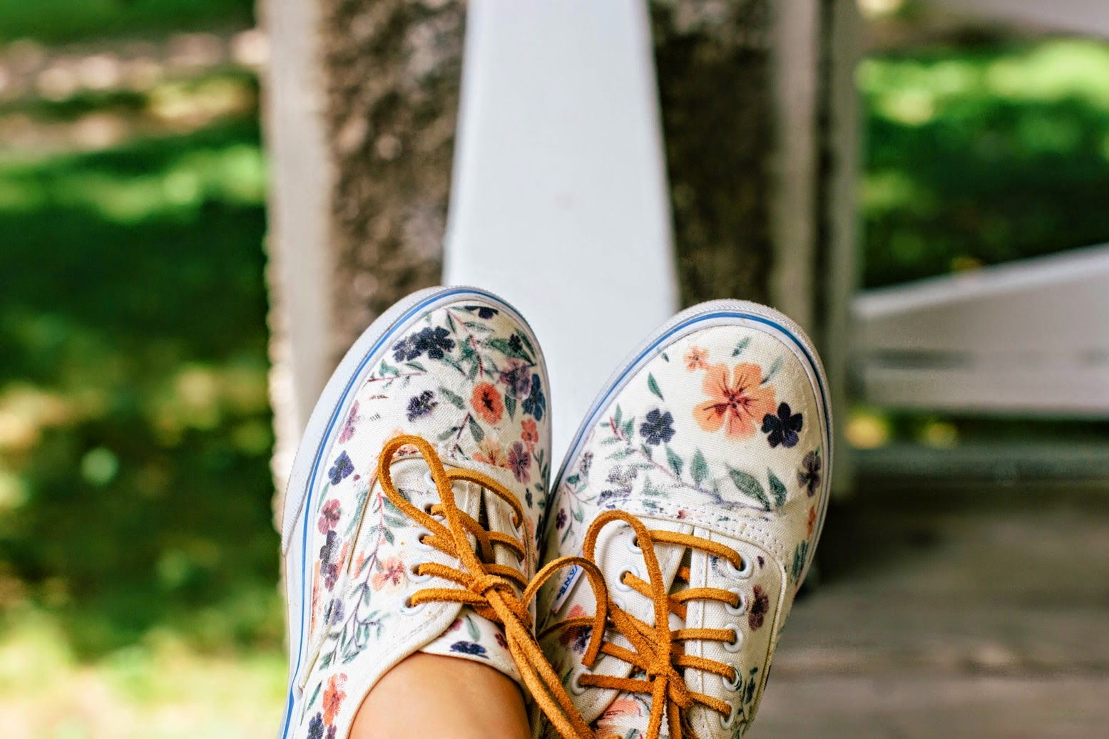 Floral Vans