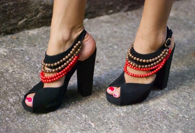 Tribal High Heels