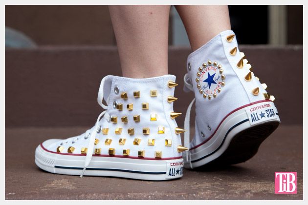 Studded Converse
