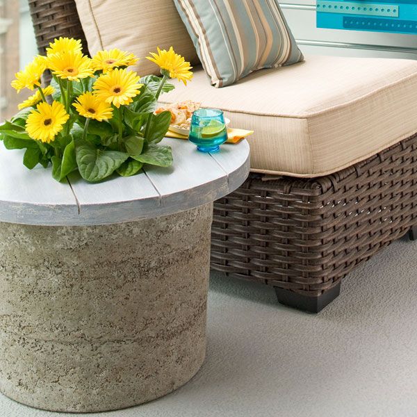 Hypertufa Outdoor Table