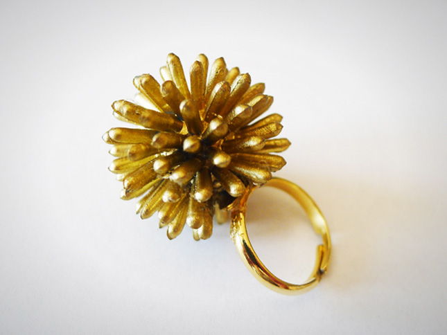 Spiky Starburst Urchin Ring