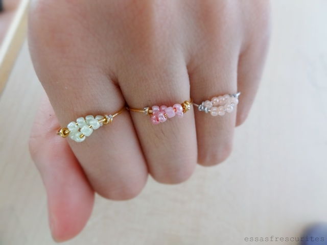 Delicate Beaded Ring