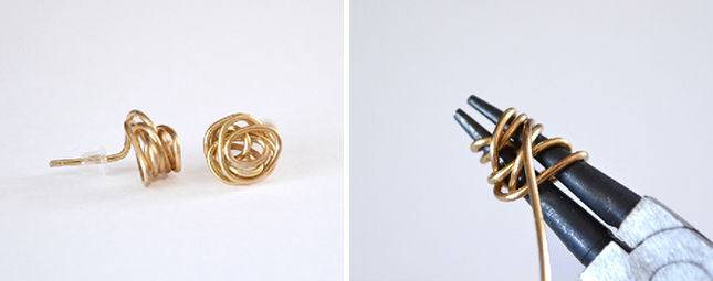 Knot Stud Earrings