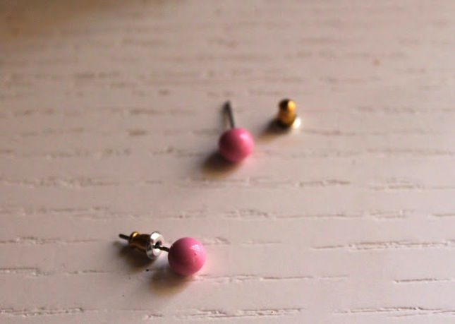 Nail Polish Colored Earrings