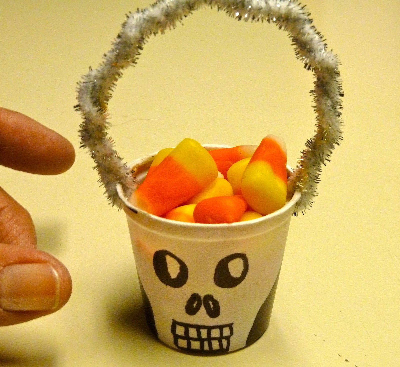 K-Cup Skeleton Halloween Favor