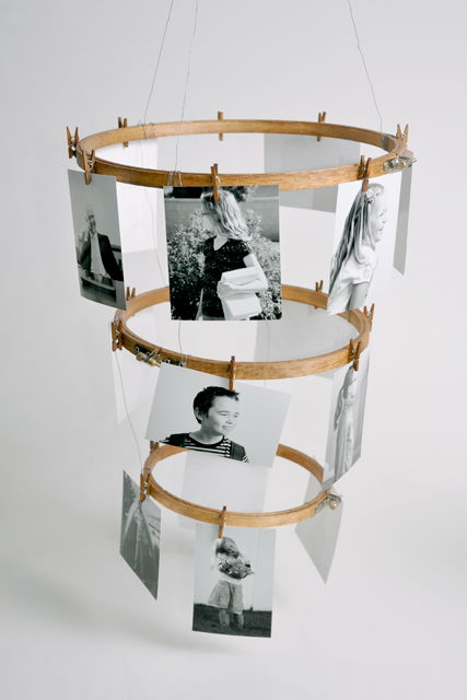 Embroidery Hoop Picture Display