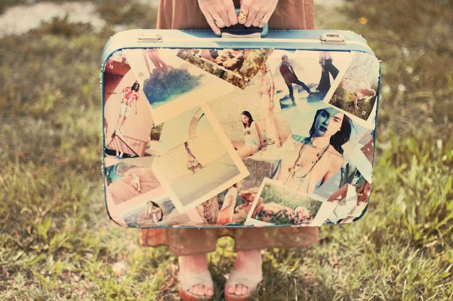 Magazine Page Suitcase