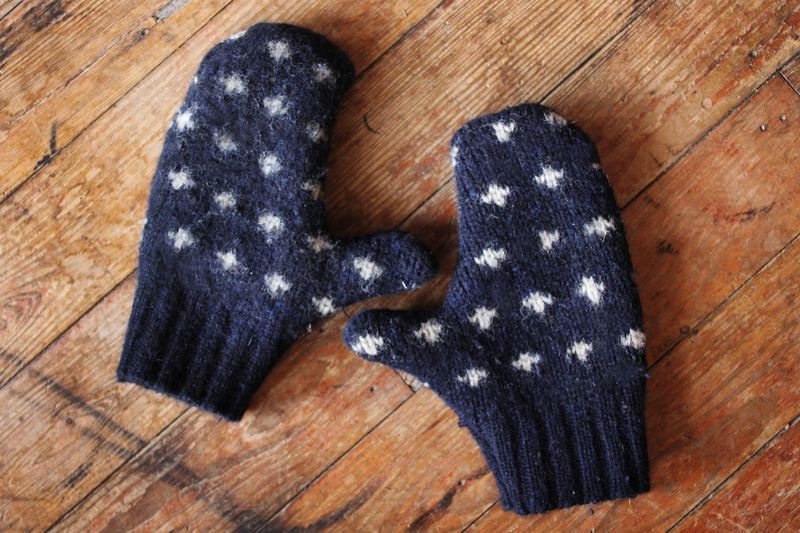 Sweater Mittens