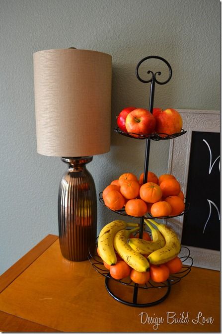 Organize Fruit with a Plant Stand