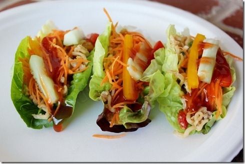 Oriental Lettuce Wraps