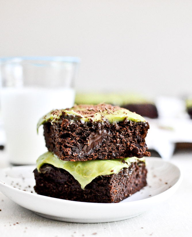Fudgy Avocado Brownies