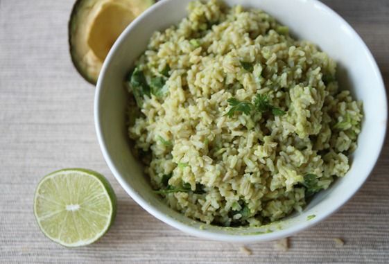 Creamy Avocado Rice