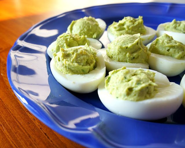 Avocado Deviled Egg