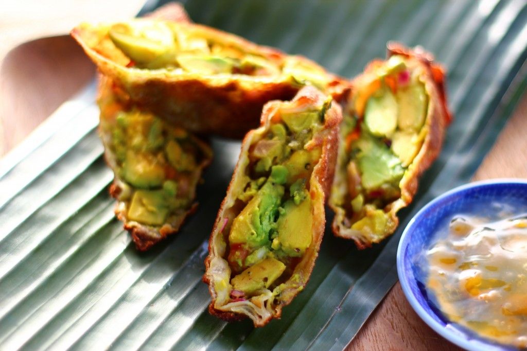 Avocado Egg Rolls