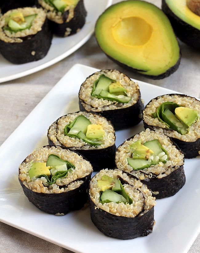 Quinoa Avocado Sushi