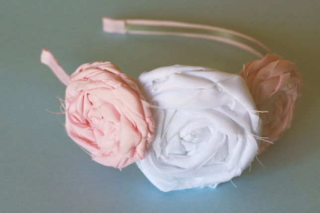 Flower Fabric Headband