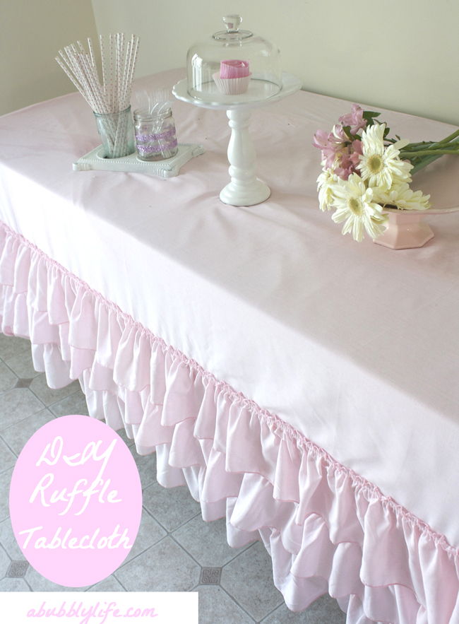 Ruffle Tablecloth