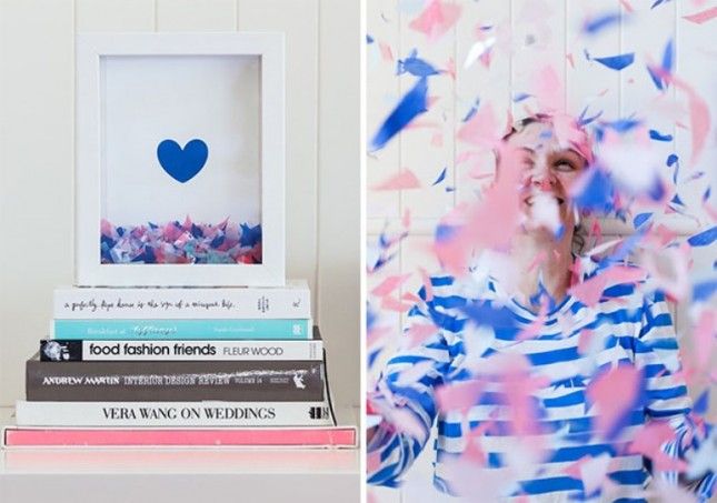 Confetti Filled Frame