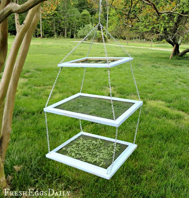 Herb Drying Rack