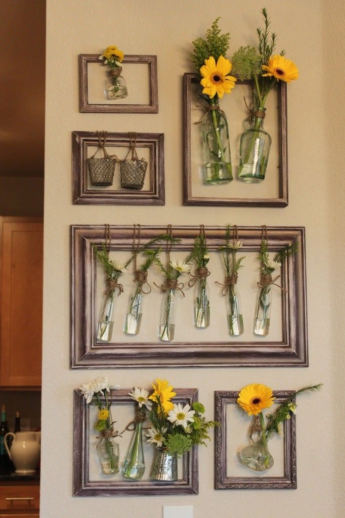 Frame Wall Flower
