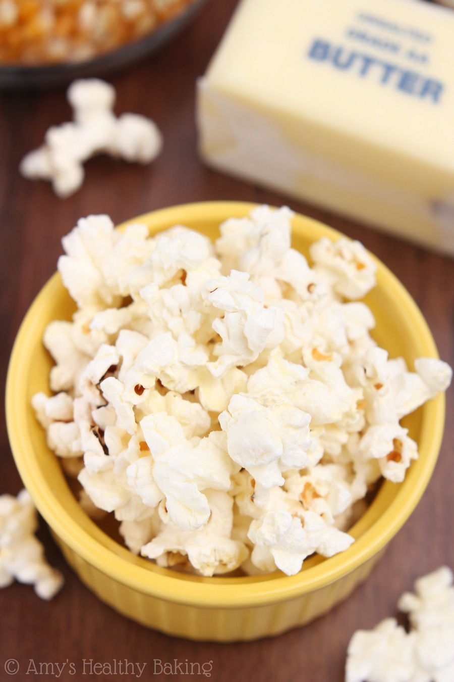 Skinny Buttered Popcorn