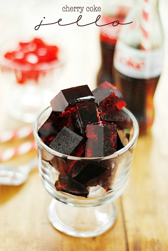 Cherry Coke Jello