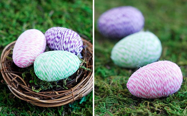 Baker’s Twine Wooden Eggs
