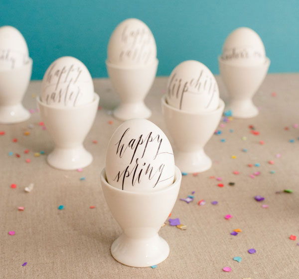 Calligraphed Eggs