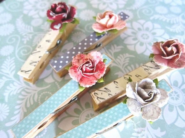 Fancy Clothespins
