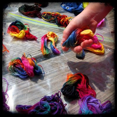 Dyed Embroidery Floss