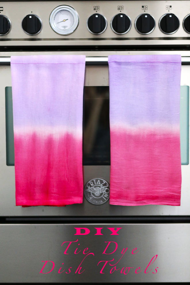 Tie Dye Dish Towels