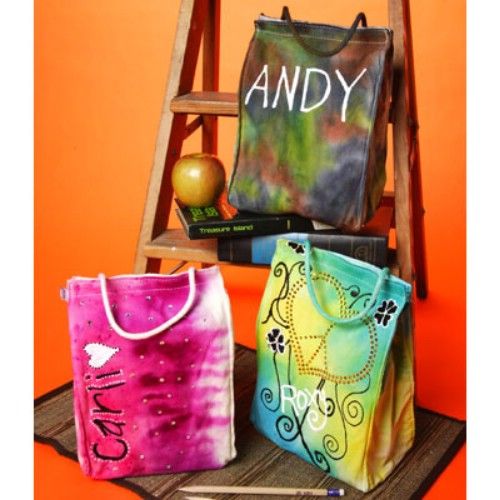 Tie Dye Lunch Bags