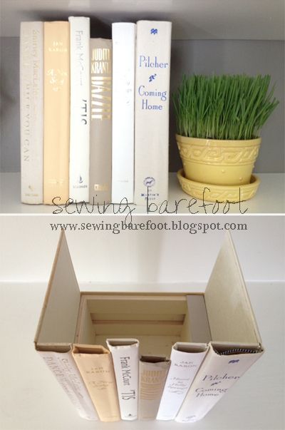 Hidden Storage Books