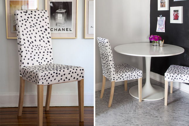 Cheetah Print Sharpie Chair Covers