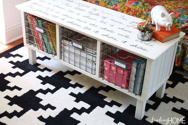 Sharpie Art Coffee Table