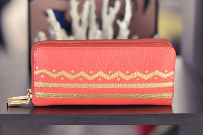 Easy Painted Leather Wallet