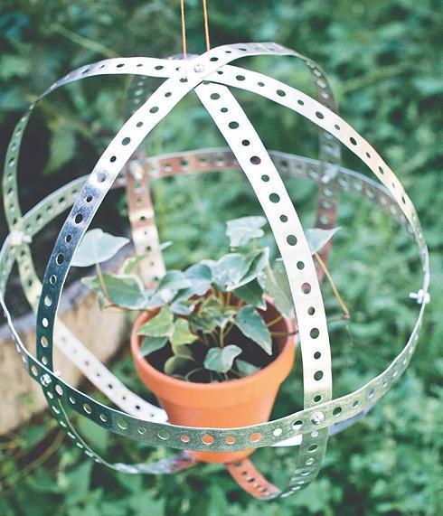 Hanging Metal Globes