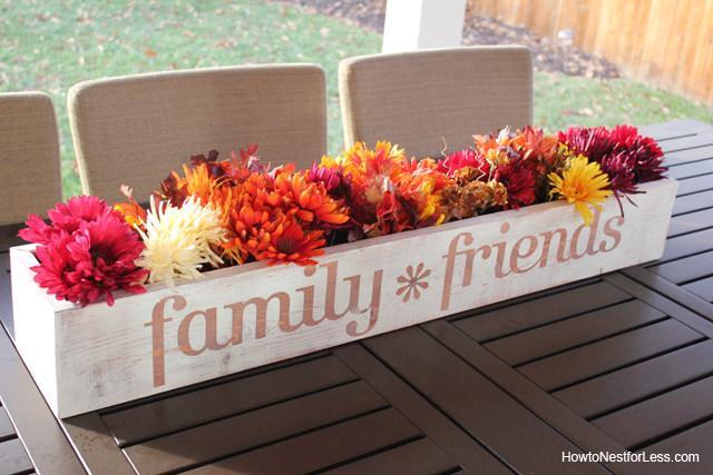 Build a Trough Centerpiece