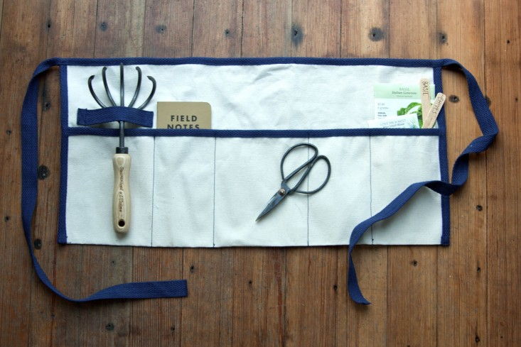 A Roll-Up Gardener's Tool Apron