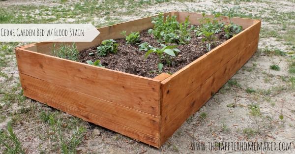 Cedar Raised Garden Bed