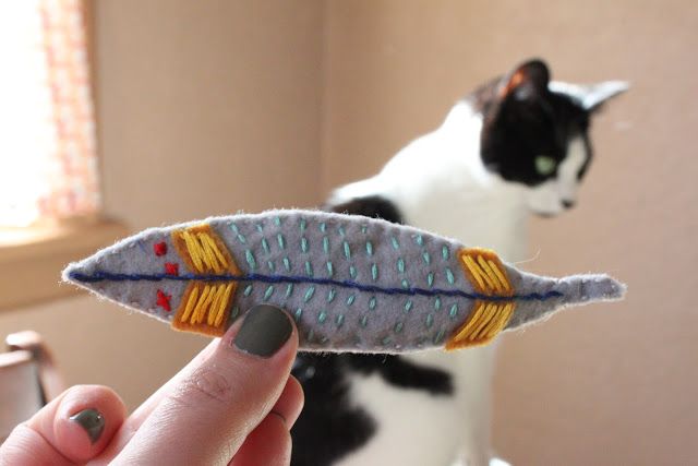 Catnip Feather Toy
