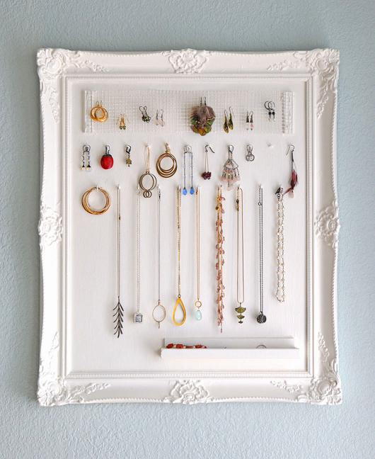 Jewelry Storage Frame